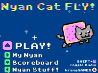 Игра В nyan cat Игра В nyan cat